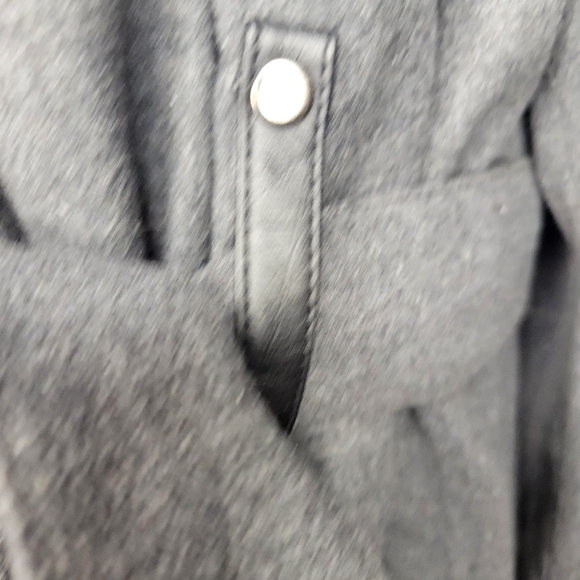 Gray Dress Coat - Picture 2 of 11
